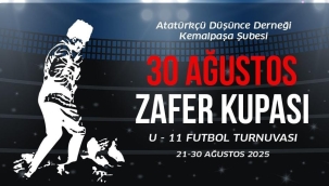 Kemalpaşa'da 30 Ağustos Zafer Turnuvası Başlıyor