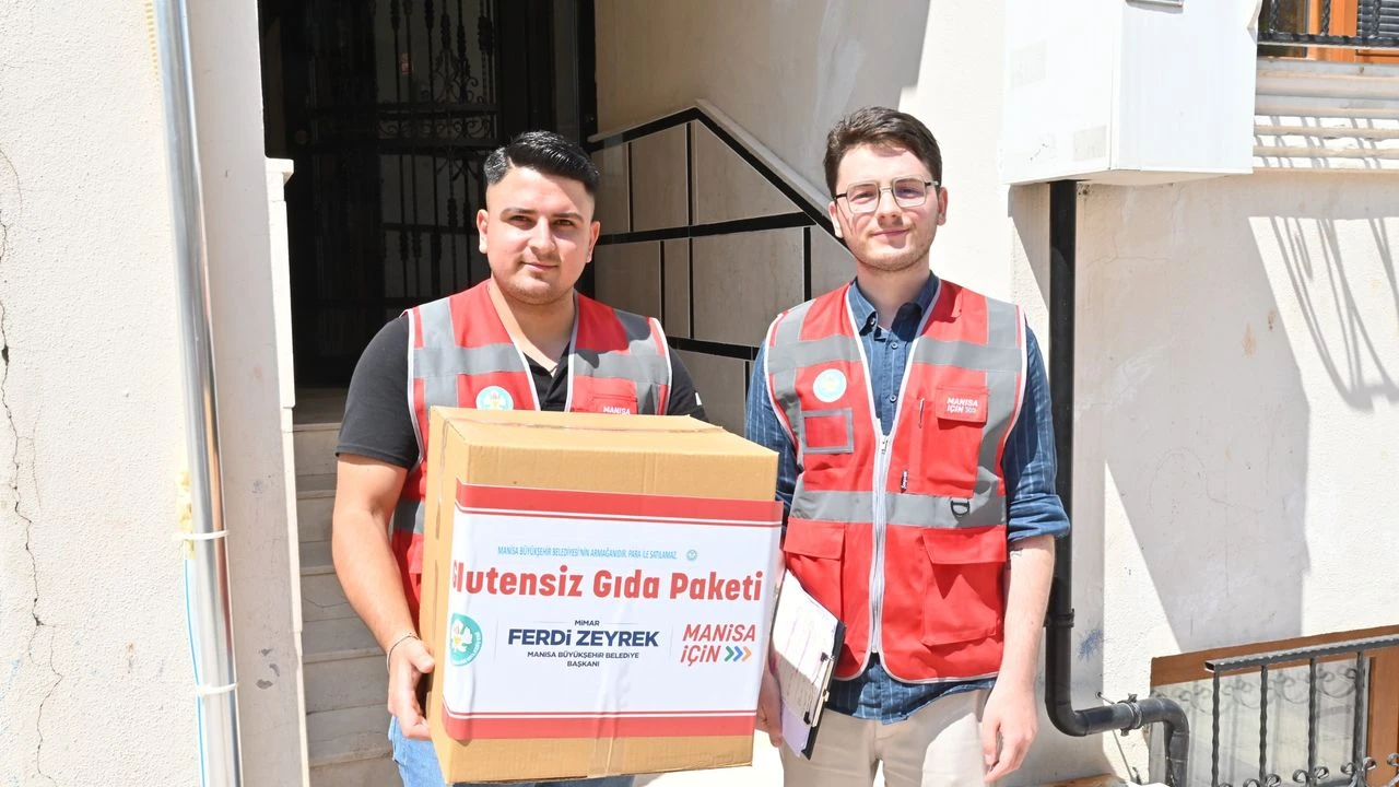 Manisa Büyükşehir'den çölyak hastalarına destek!