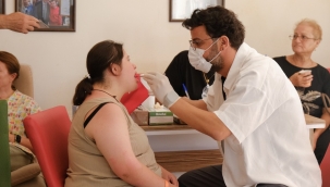 Ayvalık'ta Engelliler Kültür, Sanat ve Spor Etkinlikleri'nde Ağız ve Diş Sağlığı Hizmeti