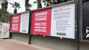 Menemen, çöp tehdidine karşı tek yürek!
