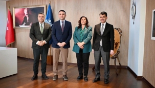 BAŞKAN ÇERÇİOĞLU'NA İL MİLLİ EĞİTİM MÜDÜRÜ YİĞİT'TEN ZİYARET