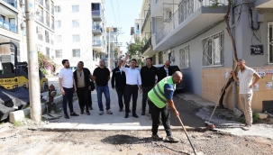Başkan Önal, asfalt çalışmalarını yerinde inceledi