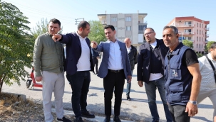 Başkan Önal'dan Saha Mesaisi