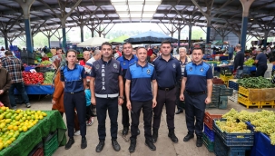 Buca Belediyesi'nden pazar yerlerinde denetim