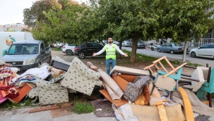 Buca'da mobilya atıkları bertaraf edilecek