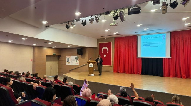 Çiğli Belediyesi'nden meme kanseri farkındalık semineri