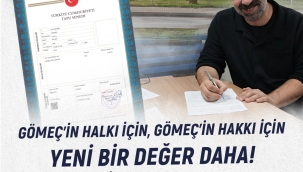 GÖMEÇ BELEDİYESİ'NE YENİ BİR MÜLK KAZANDIRILDI
