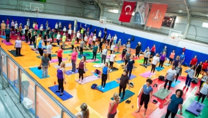 Karşıyaka'da sabah aktiviteleri spor salonlarına taşındı