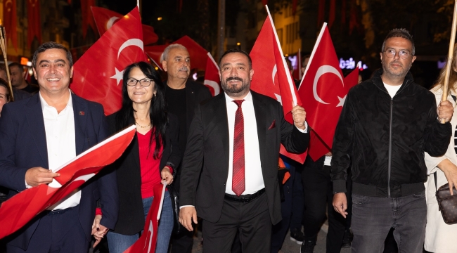 Ödemiş'te Cumhuriyet Coşkusu