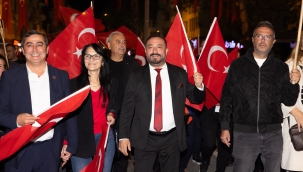 Ödemiş'te Cumhuriyet Coşkusu