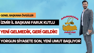 YENİ GELMEDİK, GERİ GELDİK!