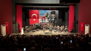 AYDIN BÜYÜKŞEHİR BELEDİYESİ, ULU ÖNDER GAZİ MUSTAFA KEMAL ATATÜRK'Ü TÜRKÜLERLE ANDI