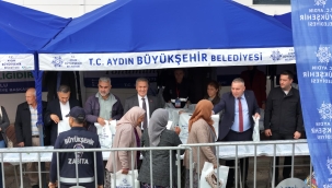 BAŞKAN ÇERÇİOĞLU'NUN ÖNCÜLÜĞÜNDE ATA TOHUMLARINDAN ÜRETİLEN FİDELER AYDINLILARA ULAŞTIRILIYOR