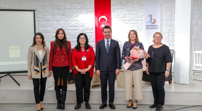 BAYRAKLI'DA KADINA YÖNELİK ŞİDDETLE MÜCADELE ÇALIŞTAYI