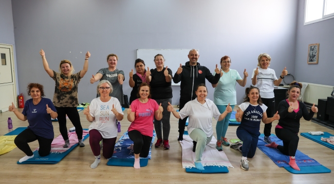 Buca'da pilates kurslarına yoğun ilgi