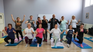 Buca'da pilates kurslarına yoğun ilgi