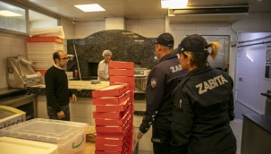 Güzelbahçe zabıtasından restoranlara sıkı denetim