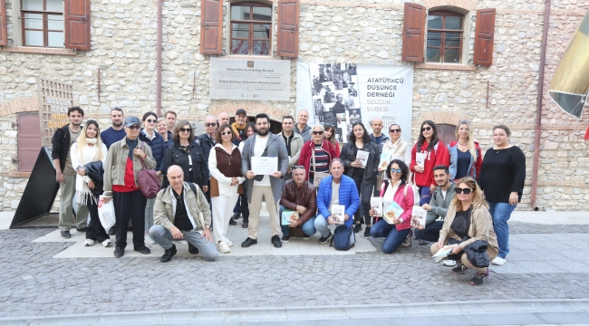 İzmirli Turist Rehberlerinden Efes Tarlası Yaşam Köyü'ne Eğitim Ziyareti