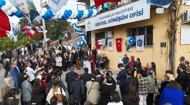 KARABAĞLAR'DA KENTSEL DÖNÜŞÜM BAŞLADI