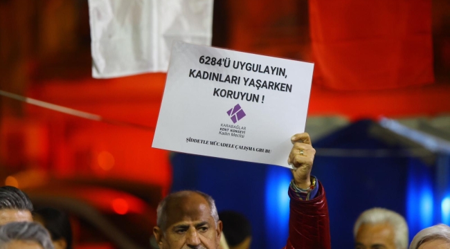 Karabağlar, Kadına Yönelik Şiddete Karşı Tek Ses Tek Yürek