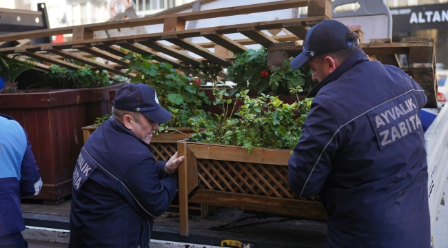 Ayvalık Belediyesi'nden Yol İşgallerine Karşı Kesintisiz Denetim