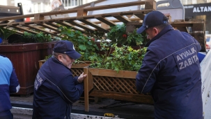 Ayvalık Belediyesi'nden Yol İşgallerine Karşı Kesintisiz Denetim