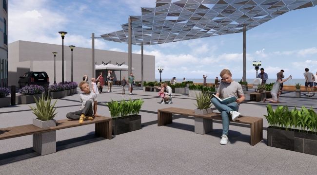 AYVALIK'IN DENİZE AÇILAN YENİ MEYDANINI KENTİMİZE KAZANDIRIYORUZ