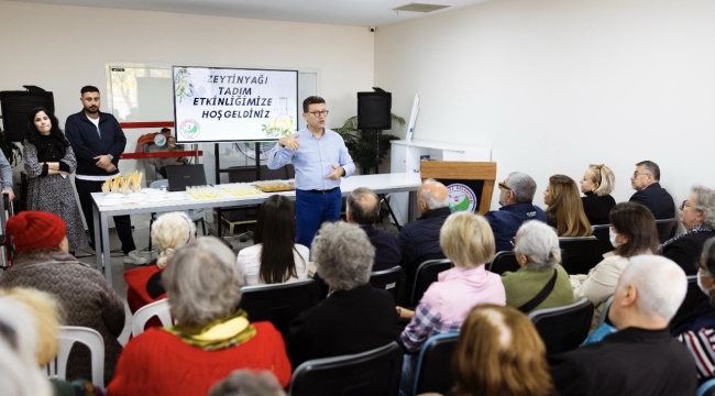Balçova'da Zeytinyağı Tadım Etkinliğine Yoğun İlgi