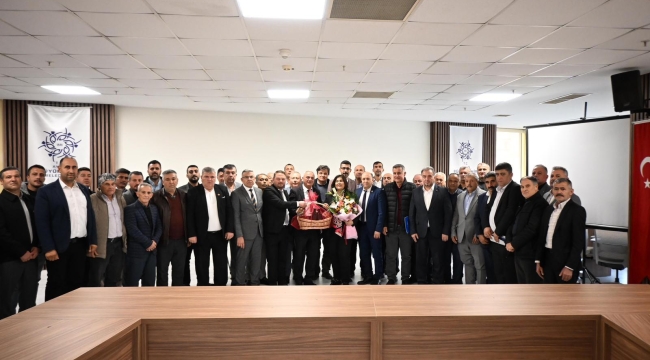 BAŞKAN ÇERÇİOĞLU, KÖŞK VE SULTANHİSAR MUHTARLARI İLE BİR ARAYA GELDİ