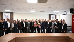 BAŞKAN ÇERÇİOĞLU, KÖŞK VE SULTANHİSAR MUHTARLARI İLE BİR ARAYA GELDİ