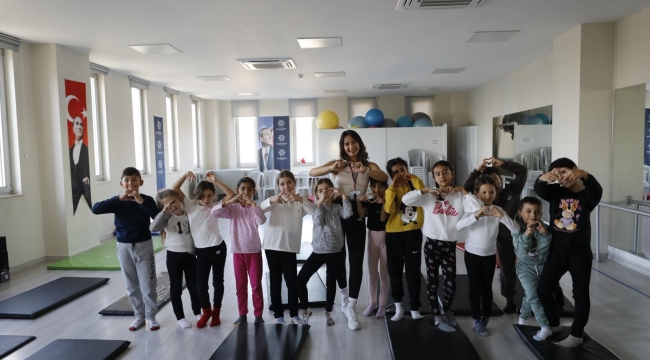 BAŞKAN ÇERÇİOĞLU'NDAN AYDINLI ÇOCUKLARIN FİZİKSEL GELİŞİMİNE DESTEK