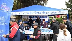 BAŞKAN ÇERÇİOĞLU'NDAN REGAİP KANDİLİ HAYRI