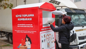 Buca'da giysi kumbaraları ile dayanışma büyüyor