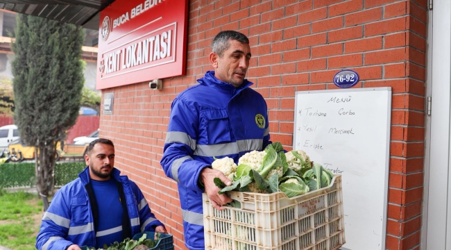 BUCA'DA ÜRETİM VE DAYANIŞMA SEFERBERLİĞİ DEVAM EDİYOR
