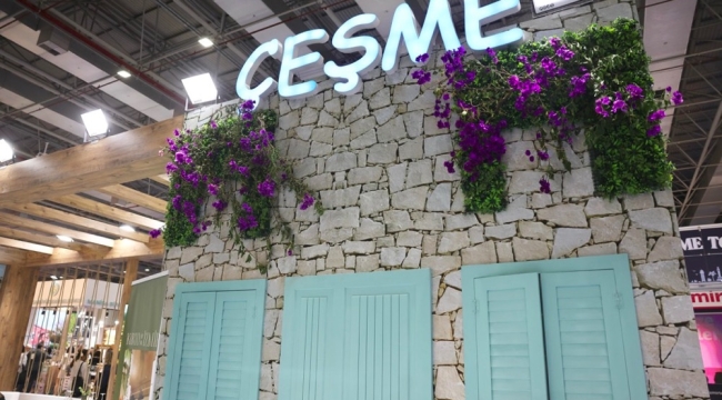 Çeşme, Travel Turkey İzmir'de turizm vizyonunu tanıtıyor