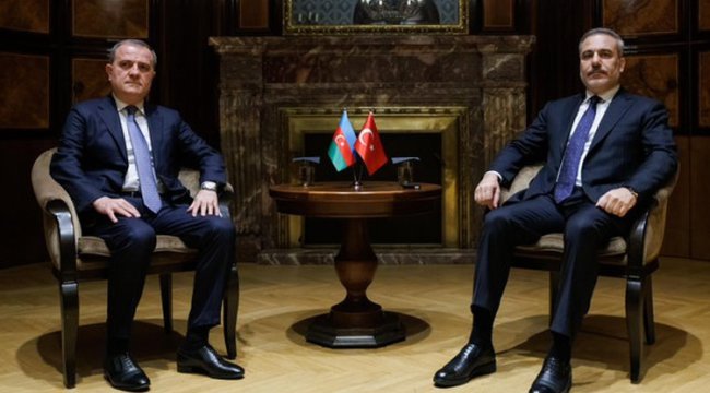 Dışişleri Bakanı Hakan Fidan, Azeri mevkidaşı Bayramov'la görüştü