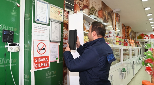 Karabağlar 'da Yılbaşı Öncesi Zabıta Denetimi