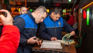 Karşıyaka'da eğlence mekânlarına yılbaşı denetimi