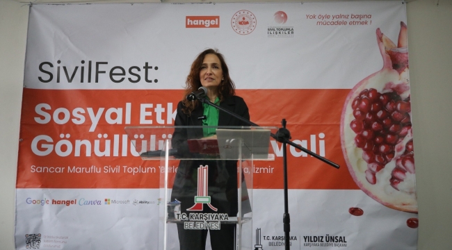 Karşıyaka'da Sosyal Etki ve Gönüllülük Festivali başladı