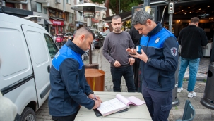 Karşıyaka Zabıtası'ndan işgal denetimi