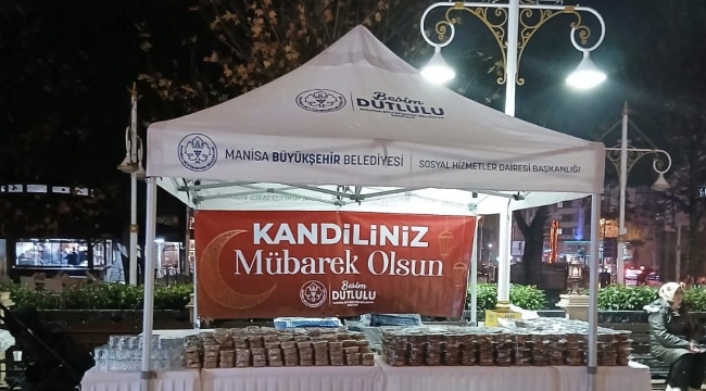 Manisa Büyükşehir'den Regaip Kandili İkramı