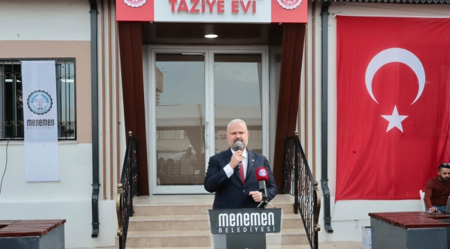 Menemen'de Koyundere Taziye Evi hizmete açıldı