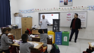 Seferihisar'da öğrencilere "Sıfır Atık" eğitimi