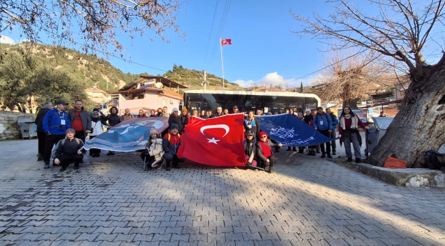 AYDIN BÜYÜKŞEHİR BELEDİYESİ'NİN DOĞA YÜRÜYÜŞLERİ DEVAM EDİYOR