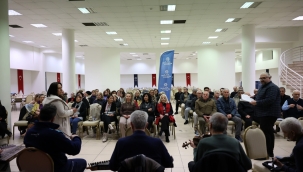 AYDIN BÜYÜKŞEHİR BELEDİYESİ TÜRK SANAT MÜZİĞİ KOROSU YIL SONU GÖSTERİSİNE HAZIRLANIYOR 