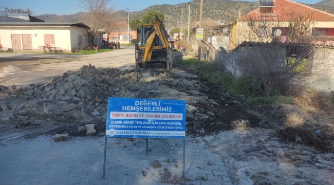 BAŞKAN ÇERÇİOĞLU'NUN ÖNCÜLÜĞÜNDE AYDIN'IN DÖRT BİR YANINDA ÇALIŞMALAR SÜRÜYOR