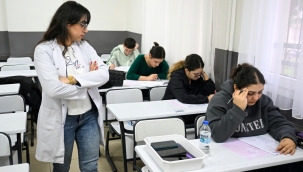 BELGEM'de deneme sınavı heyecanı