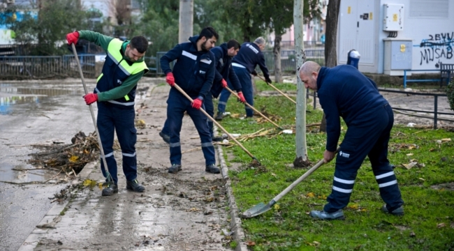 Bornova'da sel alarmı