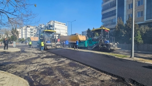BÜYÜKŞEHİR BELEDİYESİ AYDIN'IN TÜM İLÇELERİNDE ÇALIŞMALARINI SÜRDÜRÜYOR