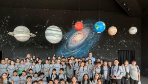 Çiğli'de Astronomi, Havacılık ve Uzay Kampüsü'nü 1 Haftada 1.100 Kişi Ziyaret Etti